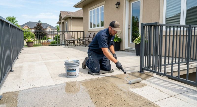 Concrete Patio Sealing in Tacoma, WA