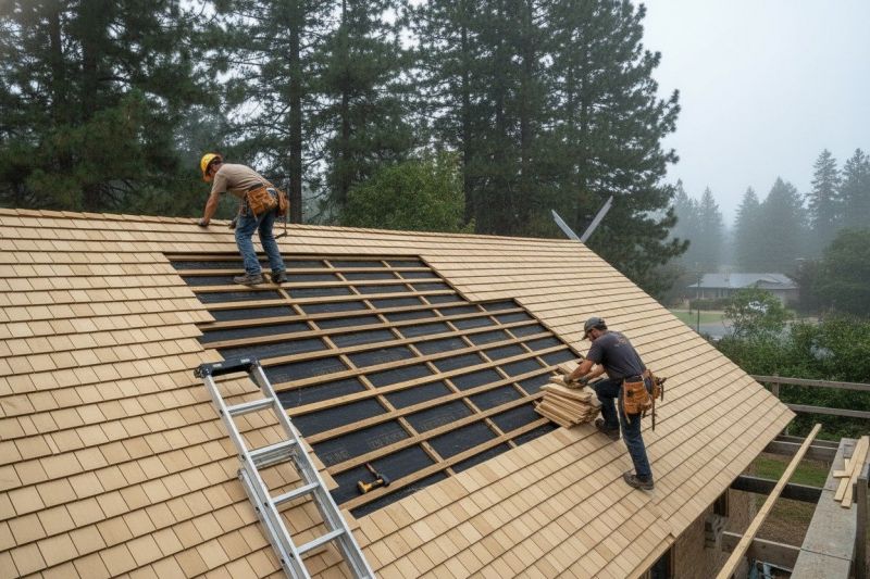 Cedar Shake Roof Maintenance