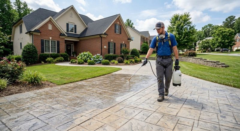 Porch Concrete Sealing in Gig Harbor, WA