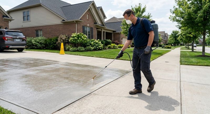 Stamped Concrete Sealing in Redmond, WA